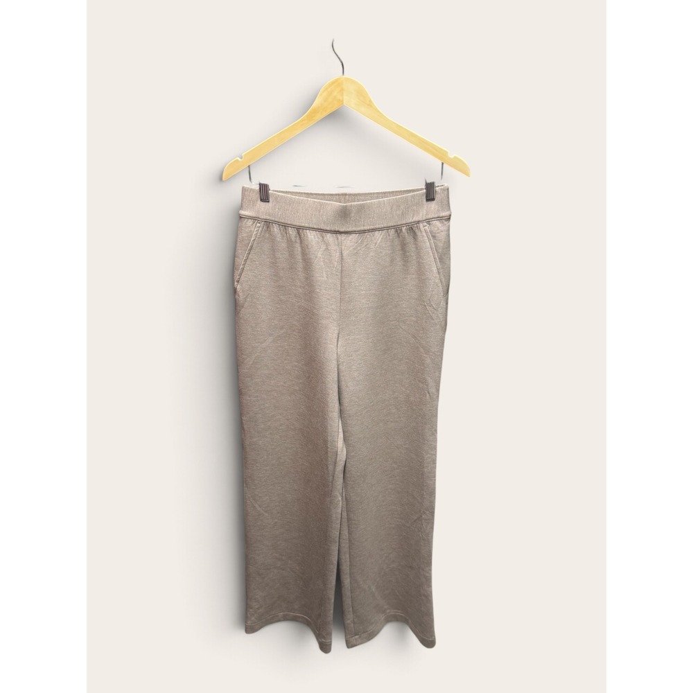 Truth by Republic Womens Tan Heavyweight Knit Wide Leg Pants Size M RN93178